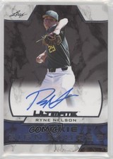 2019 Leaf Ultimate Rookie Signatures Ryne Nelson #RS-RN1 Auto w5b