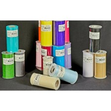 EXPO Shiny Tulle Roll 6"x25yd Polyester Craft Wedding Decor DIY Choose Color