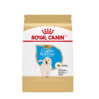 Royal Canin Breed Health Nutrition Golden Retriever Puppy Dog Dry Food 30 Lb