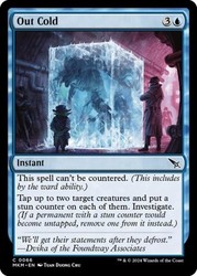 Out Cold 66 Murders at Karlov Manor Foil Magic: The Gathering