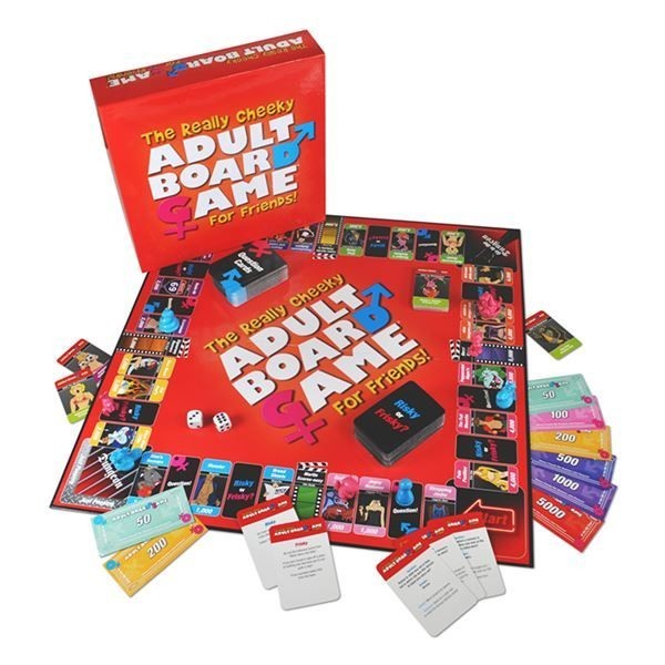 THE REALLY CHEEKY ADULT BOARD GAME Gift 2-8 Players UK