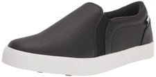 Puma Tustin Fusion Slip-On 376783-02 Black White Women Spikeless Golf Shoes