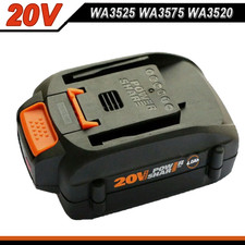 WA3525 WA3578 For WORX 20V Max Lithium Power Tool 4.0AH Battery WA3520 WA3575 US