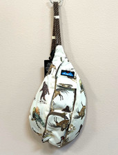 KAVU Mini Rope Sling Bag  Day Menagerie