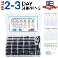 32Size 1225Pcs Metric Nitrile Rubber O Rings Assortment Kit + 4pcs O-Ring Rem...