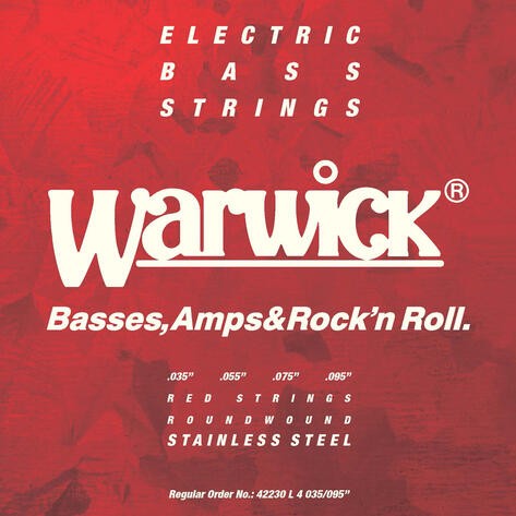 WARWICK Red Strings,   - 4-, , .035-.09