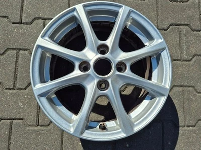 1x Alufelge 15 Zoll 6.0" 4x108 45ET Glanz Silber H1BC-1007-A1B Ford I Rim Wheel - Bild 1 von 4