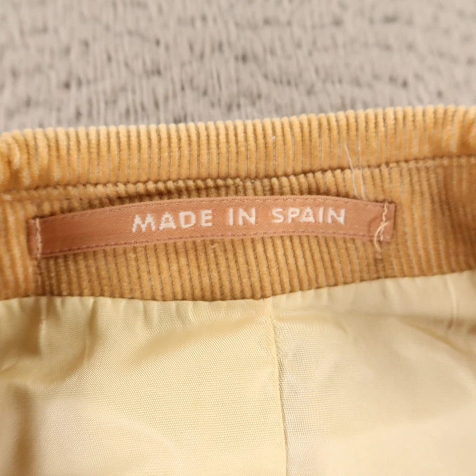 Chaqueta Cortefiel M 42R Blazer Pana Algodón Marrón Tostado Hecho en España Abrigo Deportivo Foto 3 de 4