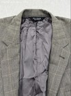 Jos. A. Bank Mens Gray Check Notch Lapel Two-Button Sport Coat Size 42 Long — photo 3