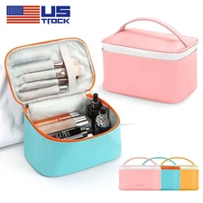 Professional Large Cosmetic Case Makeup Bag Storage Handle Organizer Travel