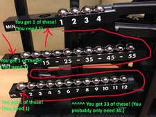 Brand New Balls for Arrow Handicraft Time Machine Kinetic Ball Clocks FREE SHIP!