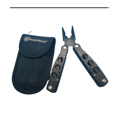 Smith & Wesson SWMT1CP Black 13-in-1 Multi-Tool Pliers w/ Sheath