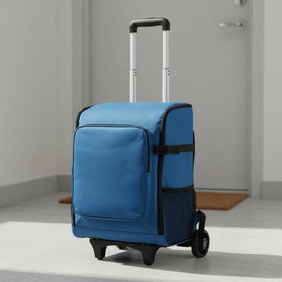Rolling Housekeeping Backpack Portable Mobile Accessories Easy to Move