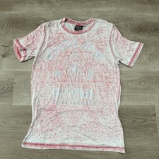 Vintage Golds Gym Shirt Men s Small Faded Red Gym Bodybuilding Workout 90s