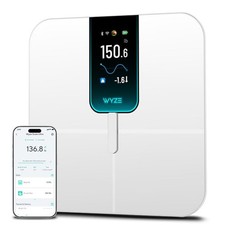 Wyze Scale Ultra Smart Scale with 4.3" Color Display Digital Bathroom Scale f...