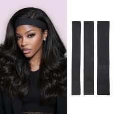 Mibeke Wig Band for Lace Front, Non-Slip Adjustable Elastic Bands black