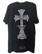Chrome Hearts Foti Black Short Sleeves T Shirt Tee Size L large