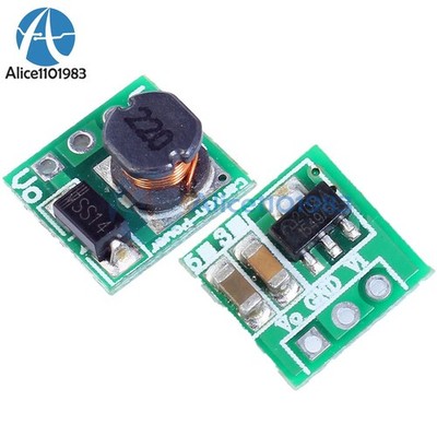 5PCS DC 1.8V 2.5V 3V 3.3V 3.7V To 5V Step Up Power Voltage   Converter Board #lk