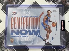 2025-26 Topps - Generation Now Thomas Sorber #GN-15 (RC)