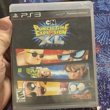 Crave Games Punch Time Explosion XL PS3 Complete w/ Manual (E10+)