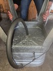 Galvanized Metal Washtub On Stand Beer Cooler with Drain Hole and Hose — photo 3