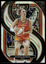 2025 Panini Select WNBA #137 Marina Mabrey Silver Prizms