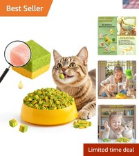 Indoor Cat Treats 120g: Freeze-Dried Chew Sticks for Healthy Teeth  Hairballs