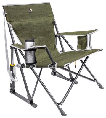 GCI Outdoor Kickback Rocker Camp Chair - Heathered Loden