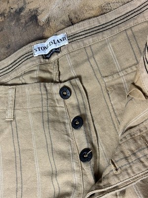 Stone Island Hose, Leinenmischung, Gr. 52