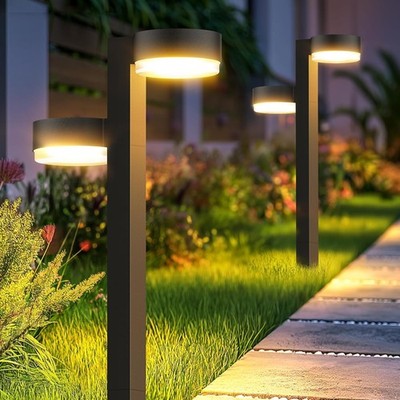 Solarlampen für Außen Garten 4er Pack mit 24 LEDs,  , Warmweiß