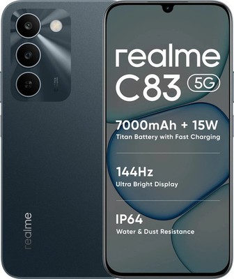 realme C83 5G (Green, 128GB ROM 4GB RAM ) Smart Factory Unlocked Gobal Version.