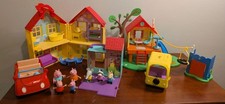 Peppa Pig Playsets 7 Figures Treehouse/Fort Doll Hospital Car Campervan House