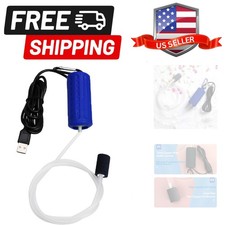 Aquarium Air Pump Mini USB Fish Tank Oxygen Air Pump Portable Ultra Silent Ai...