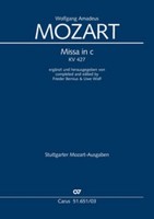 W. A. Mozart: Missa In C Kv 427 Wolfgang Amadeus Mozart