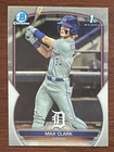 Max Clark 1st 2023 Bowman Draft Chrome Prospects #BDC-76 Detroit Tigers