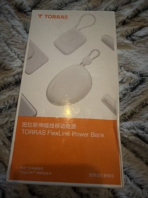 Torras FlexLine Pebble Power Bank 10k mAh New