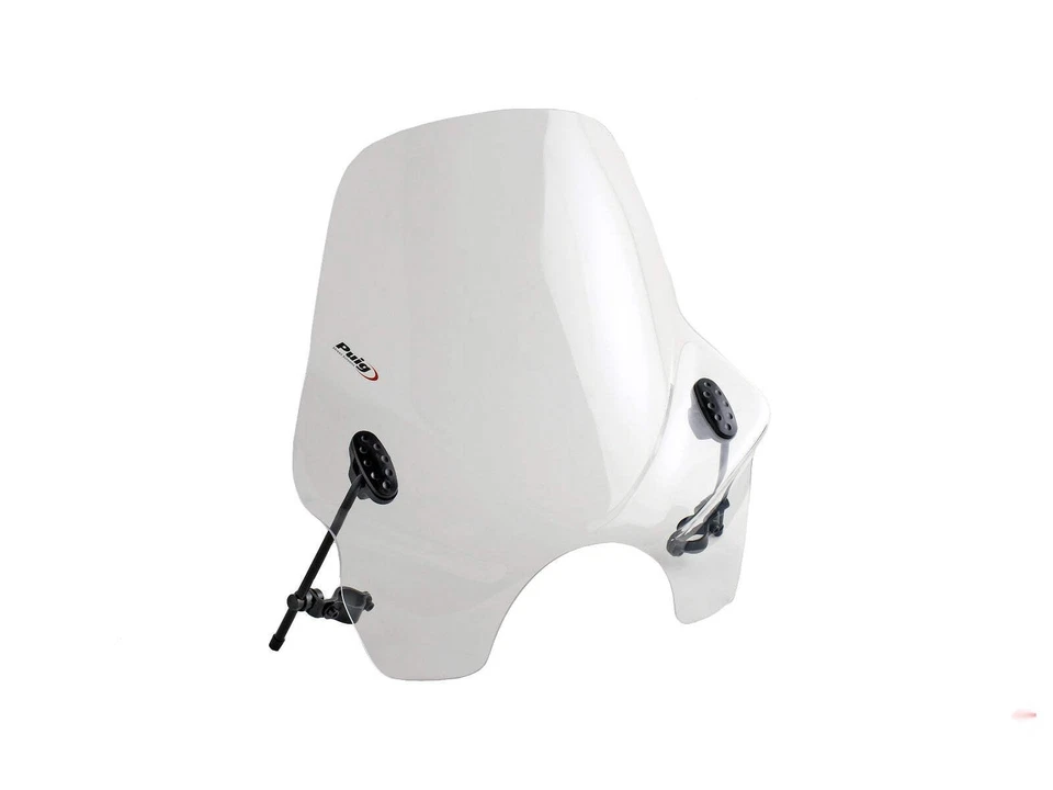 Puig Touring I Screen Windshield Clear for Ducati Monster 1100 Evo (11-13) - Image 2 of 4