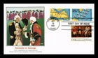 US COVER YORKTOWN VIRGINIA CAPES BICENTENNIAL FDC COMBO FLEETWOOD