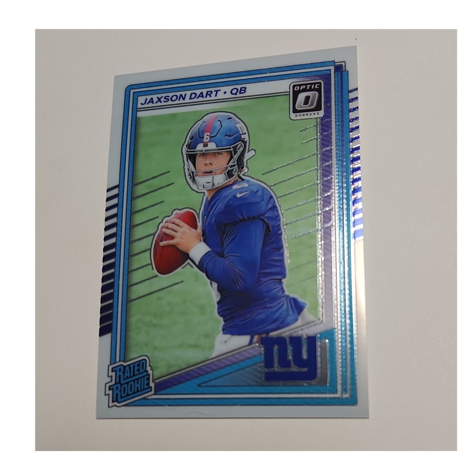 2025 Panini Donruss Optic Rated Rookie Jaxson Dart Giants #273 Football