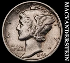 1942-D Mercury Dime- Silver- Scarce High Grade Luster No Reserve #J4140