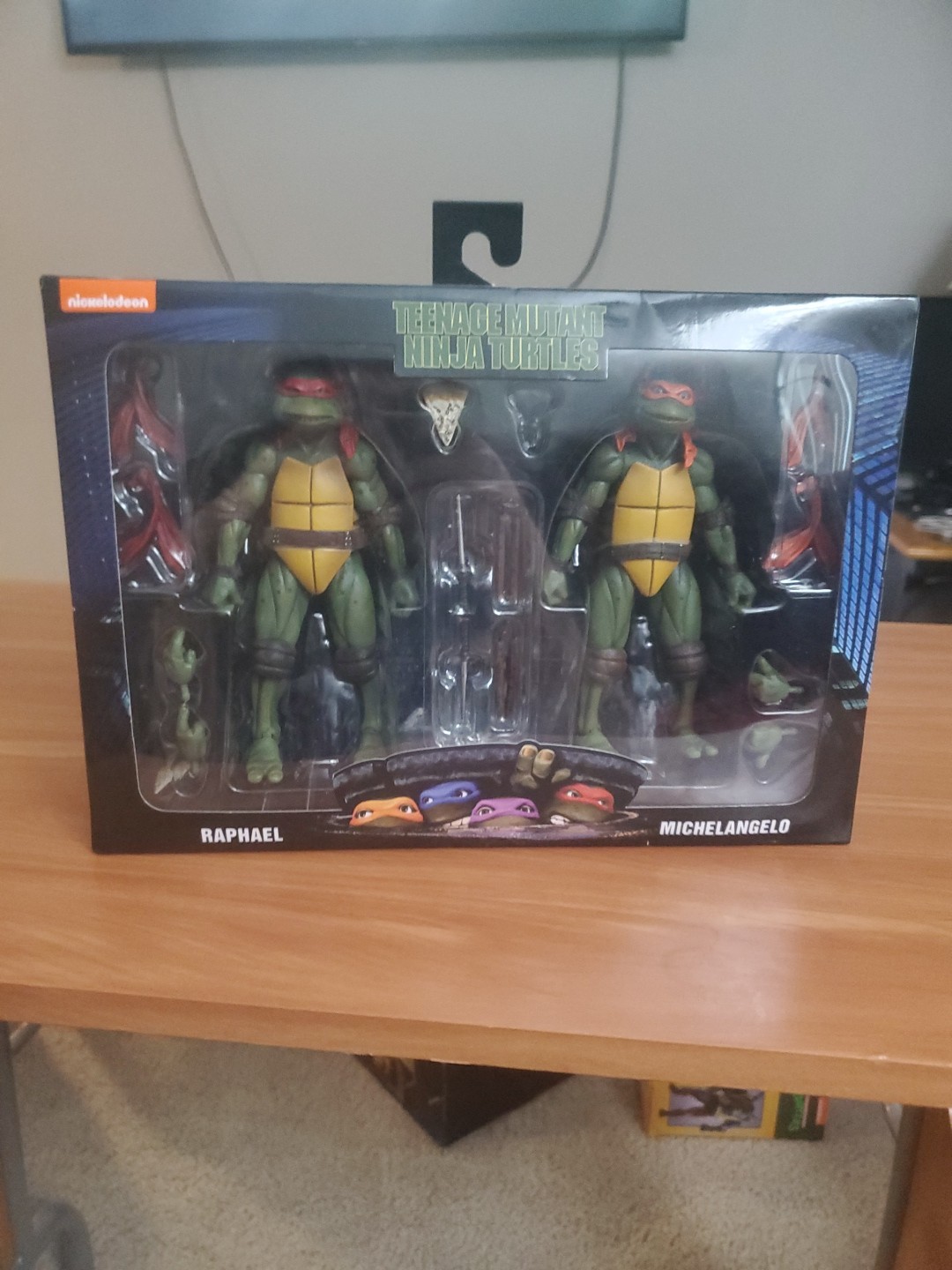 TMNT NECA Raphael & Michelangelo 2-Pack Walmart Exclusive
