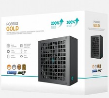DeepCool PQ850G 850W Gamer Storm 80+ Gold/Cyb...