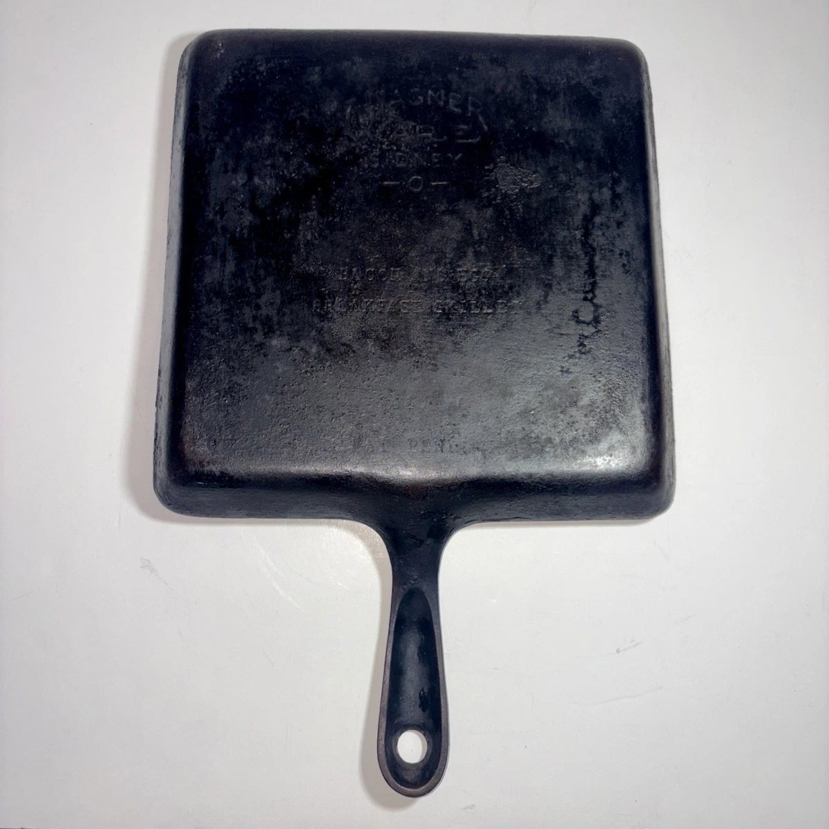 Wagner Cast Iron Square Skillet for sale | eBay