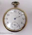 ANTIQUE WALTHAM RIVERSIDE CHURCH 1892 BRIDGE PLATE 19j 16s POCKET WATCH 1903