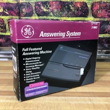 GE Answering System Fully Digital Family Answering Machine System (NEW OPEN BOX)