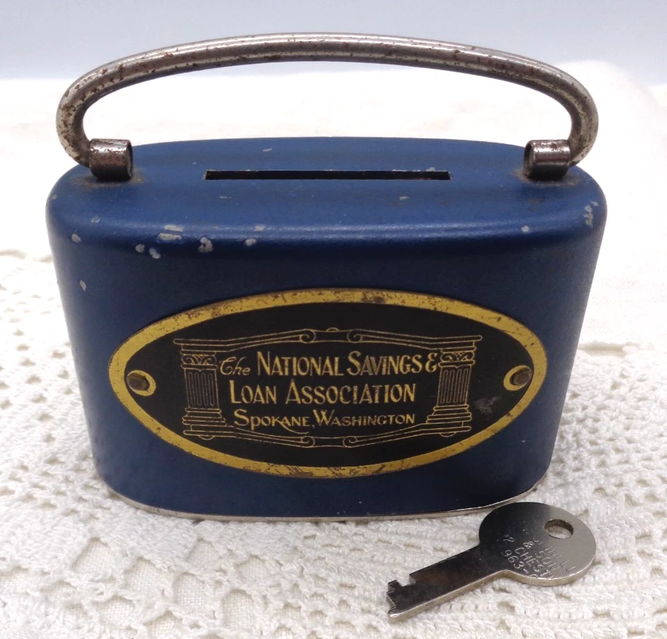 25+ Vintage Bank Key In Collectible Promotional Piggy Banks for