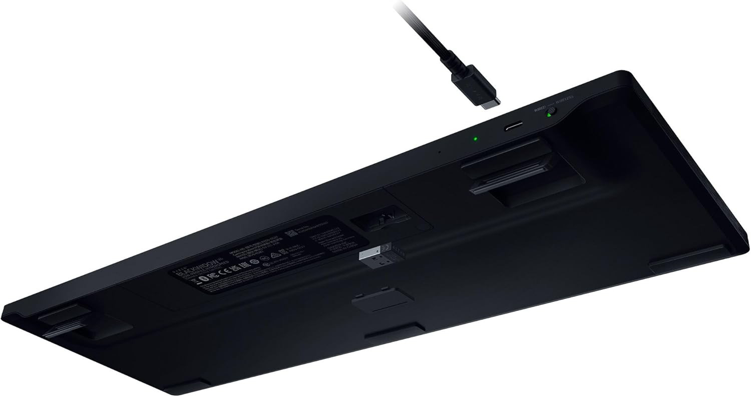 Razer BlackWidow V4 RGB Low-Profile Wireless Mechanical Keyboard - Orange Switch — image 4