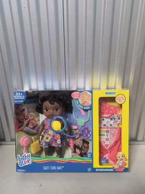Baby Alive Sweet Tears Baby ~ Cries & Speaks English/Spanish Doll ~ African Amer