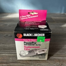 Black Decker PowerPro Dustbuster Dry Vac Replacement Filter DB005D