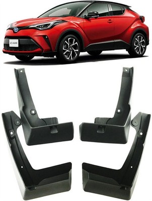 Genuine Front & Rear Splash Guards Mud Flaps FOR 2018-2023 TOYOTA C-HR CHR